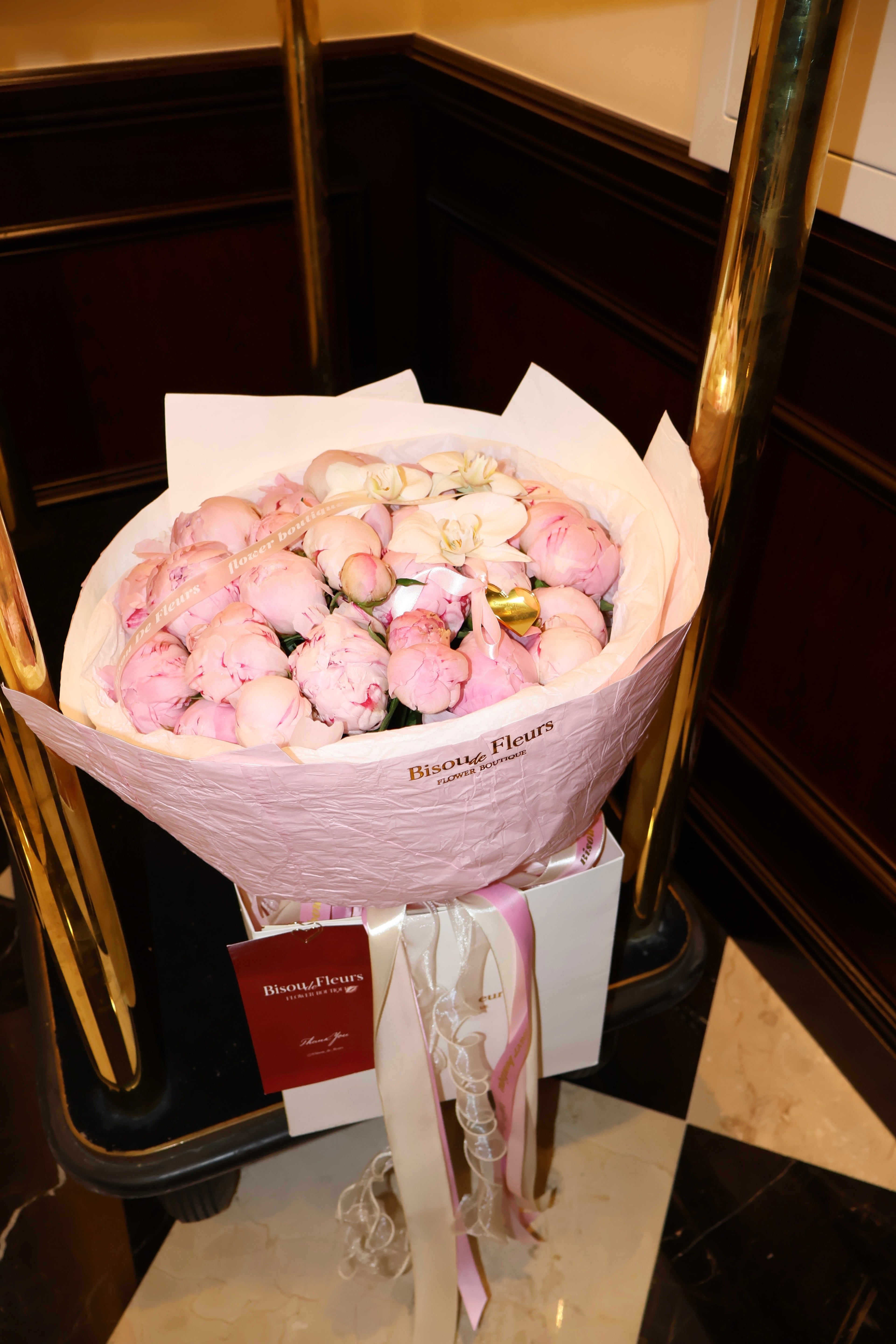 Mono Peony Bouquet