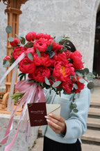 Coral Peonies Bouquet