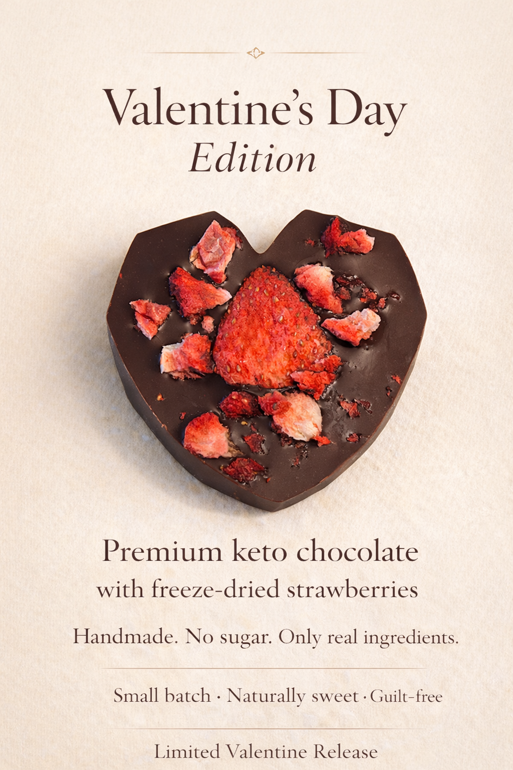 Special Valentine’s KETO Chocolate Heart