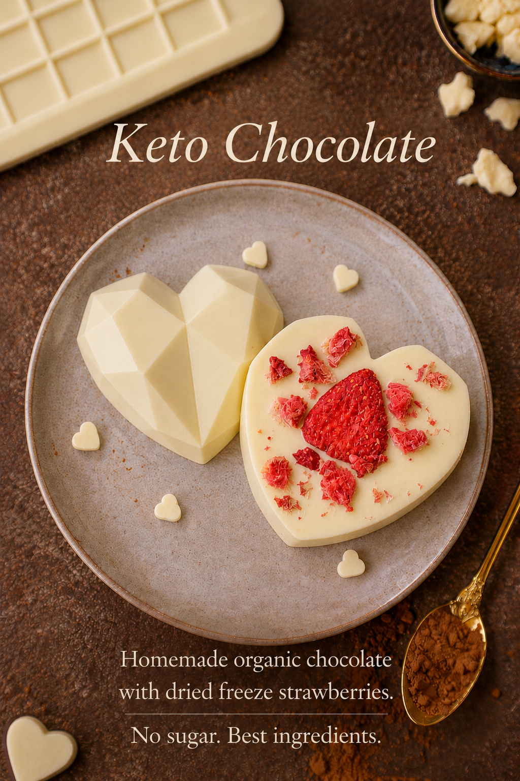 Organic KETO Chocolate Heart