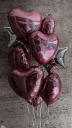 Custom Balloons – Hearts, Stars & Number Balloons