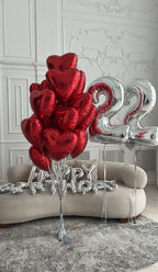 Custom Balloons – Hearts, Stars & Number Balloons