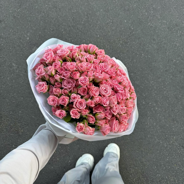 Pink Spray Roses