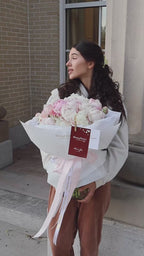 Peonies Pink & White